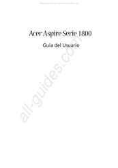 Acer Aspire 1800 Serie Guia Del Usuario