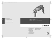 Bosch GSB 19-2 RE Professional Manual Original
