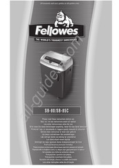 Fellowes SB-85C Manual Del Usuario