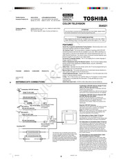 Toshiba 20AS21 Manual Del Propietário