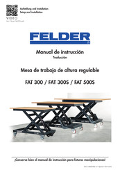 Felder FAT 500S Manual De Instruccion