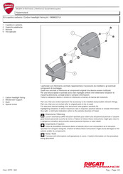 DUCATI Performance 96980231A Manual De Instrucciones