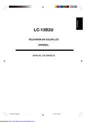 Sharp LC-13B2U Manual De Instrucciones