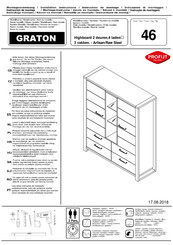 Profijt Meubel GRATON 46 Instrucción De Montaje