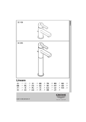 Grohe Lineare Manual Del Usuario