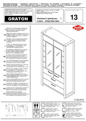 Profijt Meubel GRATON Instrucciones De Montaje