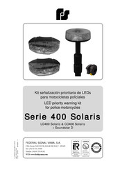 Federal Signal Solaris CO400 + Soundstar D Manual Del Usuario