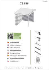 Karibu 72158 Instrucciones De Construcción