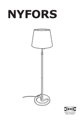 IKEA NYFORS Instrucciones De Montaje