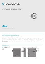 Ojmar OTS ADVANCE Instrucciones De Montaje