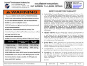 Cequent Performance Products CQT76141 Instrucciones De Instalación