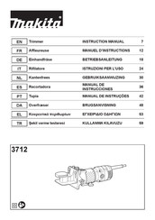 Makita 3712 Manual De Instrucciones