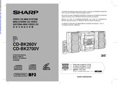 Sharp CD-BK260V Manual De Manejo