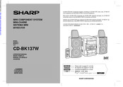 Sharp CD-BK137W Manual De Manejo