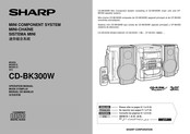 Sharp CD-BK300W Manual De Manejo