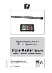 Federal Signal Solaris SignalMaster Manual Del Usuario