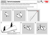 Cattelan Italia VIETATO BAGNARSI Instrucciones De Montaje
