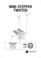 Domyos MINI-STEPPER TWISTER Guia De Inicio Rapido