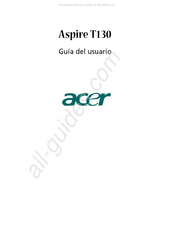 Acer Aspire T130 Guia Del Usuario