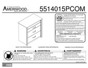 Ameriwood 5514015PCOM Instrucciones De Montaje