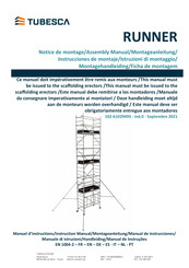 TUBESCA-COMABI RUNNER Instrucciones De Montaje