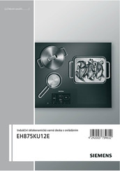 Siemens EH875KU12E Manual Del Usuario