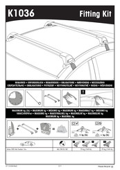 Yakima K1036 Guia De Inicio Rapido