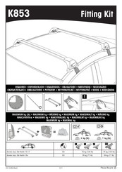 Yakima K853 Manual De Instrucciones