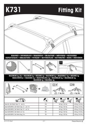 Yakima K731 Manual De Instrucciones