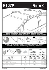 Yakima K1079 Manual De Instrucciones