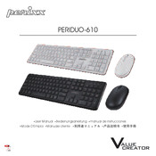 perixx VALUE CREATOR PERIDUO-610 Manual De Instrucciones