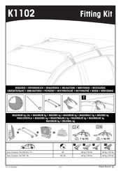 Yakima K1102 Instrucciones De Montaje