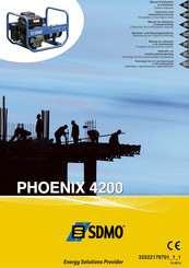 SDMO PHOENIX 4200 Manual De Utilización Y Mantenimiento