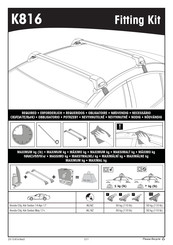 Yakima K816 Manual De Instrucciones