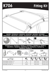 Yakima K706 Instrucciones De Montaje