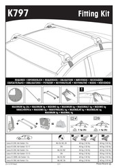 Yakima K797 Instrucciones De Montaje