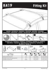 Yakima K419 Manual De Instrucciones