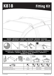 Yakima K818 Manual De Instrucciones