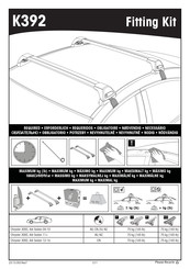 Yakima K392 Manual De Instrucciones