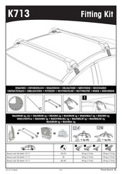 Yakima K713 Manual De Instrucciones