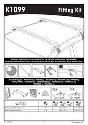 Yakima K1099 Manual De Instrucciones