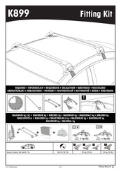 Yakima K899 Manual De Instrucciones