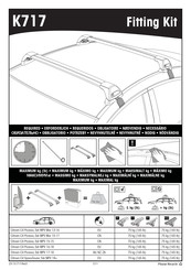 Yakima K717 Manual De Instrucciones