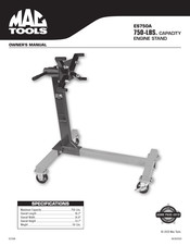 MAC TOOLS ES750A Manual De Operation