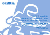 Yamaha YFZ450W Manual Del Propietário