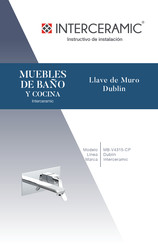 Interceramic Dublín MB-V4315-CP Instructivo De Instalación
