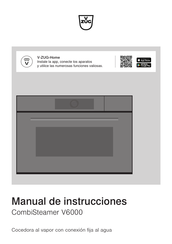 V-ZUG CombiSteamer V6000 38C Manual De Instrucciones