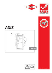 Rauch KUHN AXIS AS-50 Manual De Instrucciones