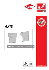 Rauch KUHN AXIS SFG-E-30 Manual De Instrucciones