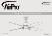 Progress Lighting AirPro P250009 Manual De Instalación